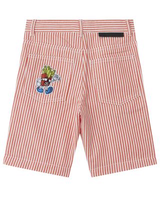 Street Food striped boy's denim shorts STELLA MCCARTNEY KIDS