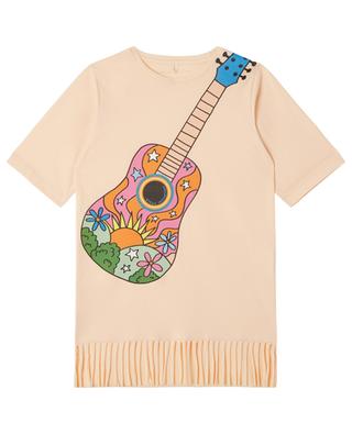 Mädchen-Kurzarm-T-Shirt-Kleid Festival Guitar STELLA MCCARTNEY KIDS
