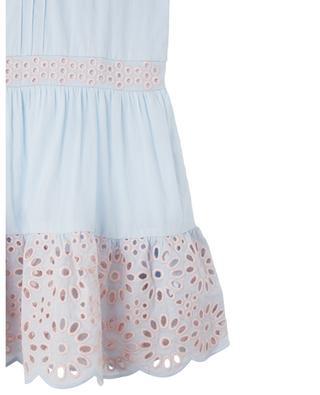 Robe sans manches fille à broderies anglaises STELLA MCCARTNEY KIDS