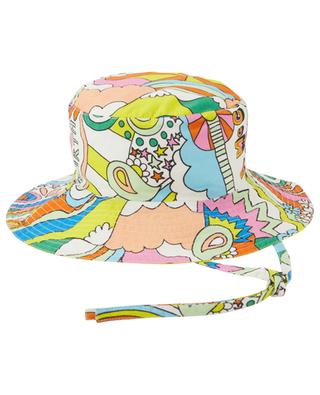 Summer of Love printed girl's hat STELLA MCCARTNEY KIDS