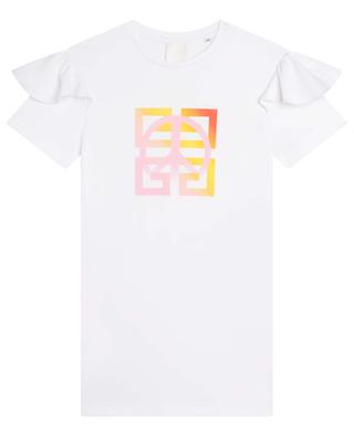4G Peace girl's T-shirt dress GIVENCHY