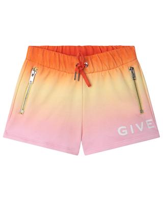 4G tie-and-dye girl's sweat mini shorts GIVENCHY