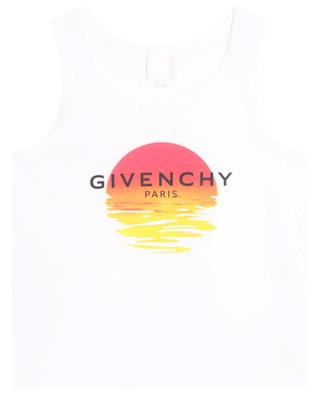Mädchen-Tanktop aus Jersey Sunset Logo GIVENCHY
