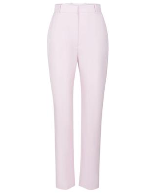 Long Cigarette fitted high-rise wool trousers ALEXANDER MC QUEEN