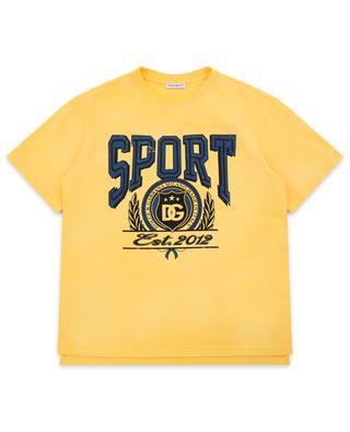Jungen-Kurzarm-T-Shirt Sport DOLCE & GABBANA