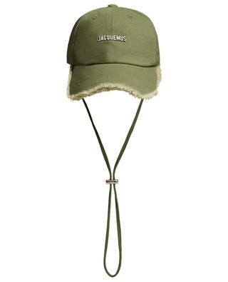 L'Artichaut frayed baseball cap with chin strap JACQUEMUS