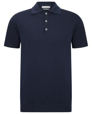 Cotton short-sleeved polo shirt DANIELE FIESOLI