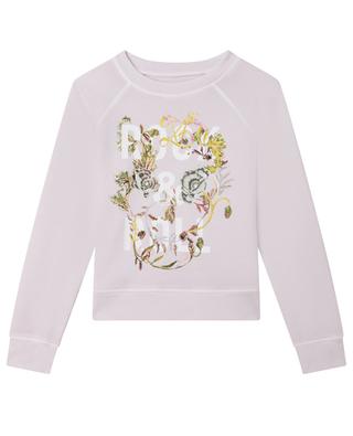 Rock & Roll floral girl's sweatshirt ZADIG & VOLTAIRE