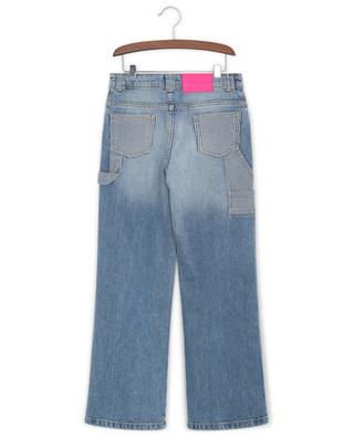 Girl's wide-leg cargo jeans with stripe details THE MARC JACOBS