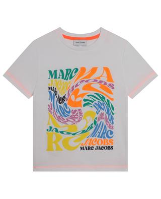 Psychedelic Logo boys' cotton short-sleeved T-shirt THE MARC JACOBS