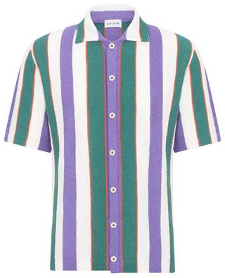 Holland striped cotton short-sleeved shirt GALLIA