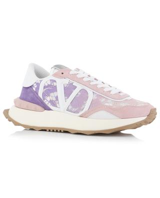 Lacerunner low-top lace-up lace and leather sneakers VALENTINO GARAVANI
