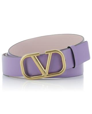 VLogo Signature reversible leather belt - 3 cm VALENTINO GARAVANI