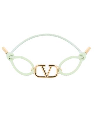 VLogo Signature leather cord bracelet VALENTINO GARAVANI
