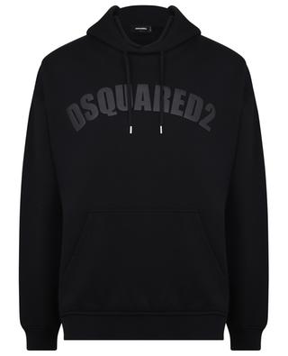 Logo printed loose fit hooded sweatshirt DSQUARED2