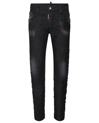 Black Clean Wash Skater slim fit jeans DSQUARED2