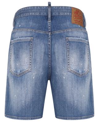 Medium Denim Patches Wash Marine jeans shorts DSQUARED2