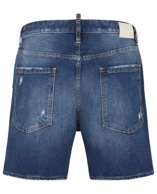 Used-Look-Shorts aus Denim Medium Clean Wash Dank Commando DSQUARED2