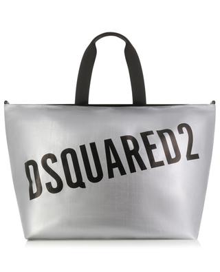 D2 Surf metallic coated canvas tote bag DSQUARED2