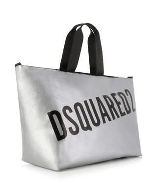 D2 Surf metallic coated canvas tote bag DSQUARED2