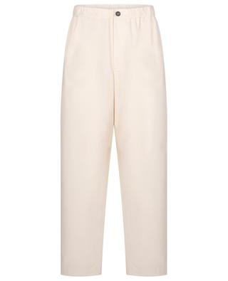 Water-repellent organic cotton relaxed trousers JIL SANDER