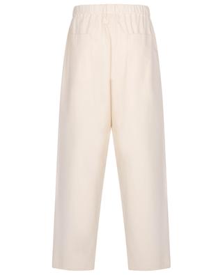 Water-repellent organic cotton relaxed trousers JIL SANDER