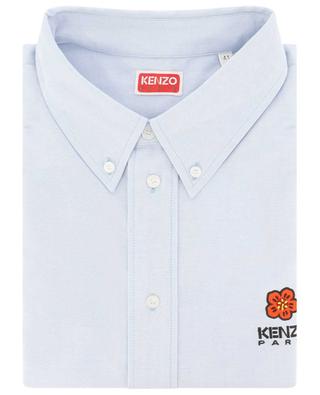 Langärmeliges Hemd aus Baumwolle Boke Flower Crest KENZO