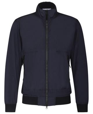 Veste coupe-vent à col montant 42822 Garment Dyed Crinkle Reps NY STONE ISLAND