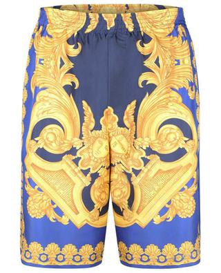 Barocco 660 silk twill shorts VERSACE