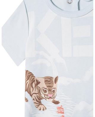 Baby Tiger printed pattern onesie KENZO