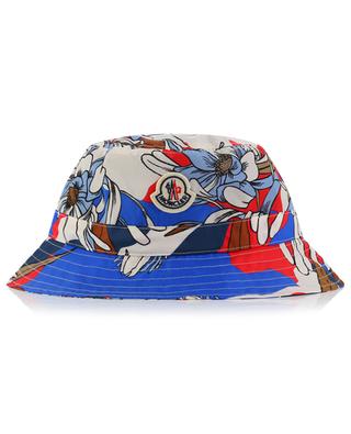 Camou Flowers nylon bucket hat MONCLER