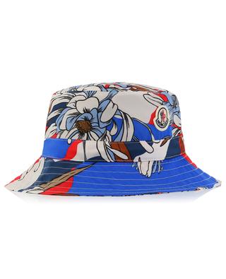 Camou Flowers nylon bucket hat MONCLER