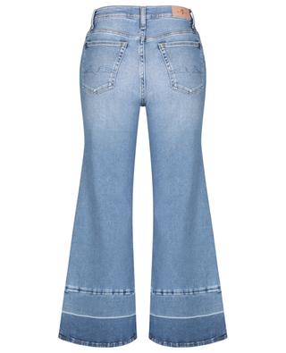 Ausgestellte Jeans aus Baumwolle und Modal The Cropped Jo Luxe Vintage 7 FOR ALL MANKIND