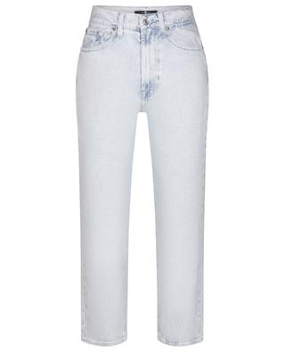 Logan Stovepipe Ice Pop cotton straight-leg jeans 7 FOR ALL MANKIND