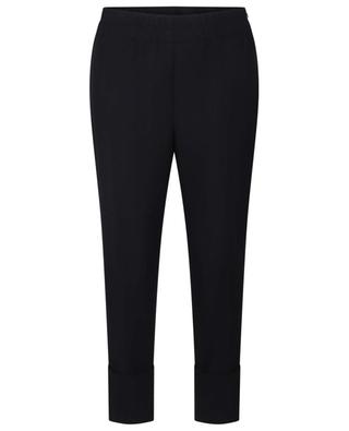 Farell cropped wool twill tapered-leg trousers AKRIS PUNTO