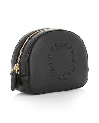 Stella Logo faux leather cosmetics case STELLA MCCARTNEY