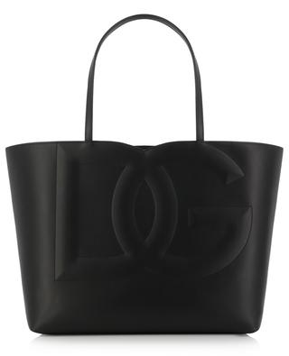 DG Logo Medium smooth leather tote bag DOLCE & GABBANA
