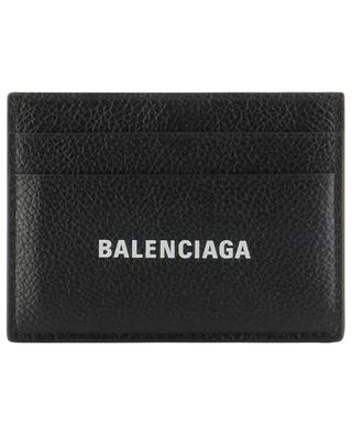 Cash grained leather card case BALENCIAGA