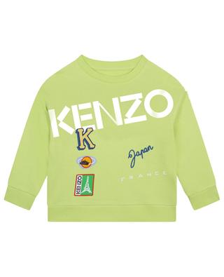 Kenzo travel boy's printed sweatshirt KENZO