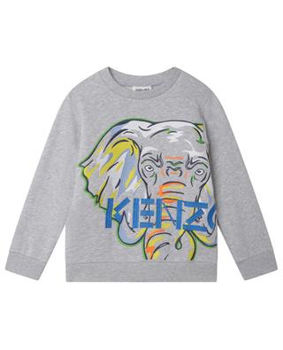 Elephant boy's embroidered sweatshirt KENZO