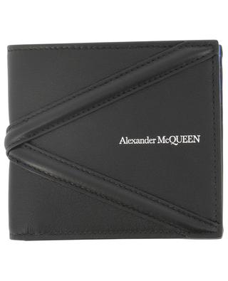 Kompakte Brieftasche aus Leder The Harness ALEXANDER MC QUEEN