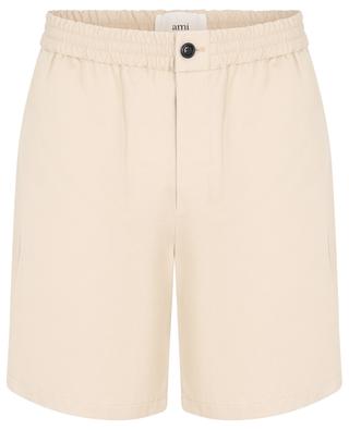 Cotton gabardine Bermuda shorts AMI