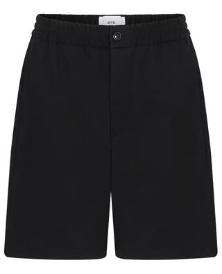 Cotton gabardine Bermuda shorts AMI