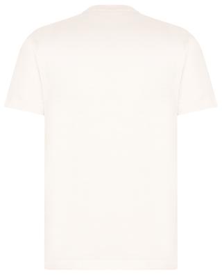 Silk and cotton short-sleeved T-shirt MAURIZIO BALDASSARI