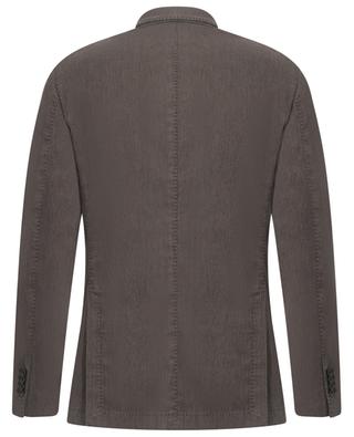 K. Jacket cotton and linen herringbone blazer BOGLIOLI