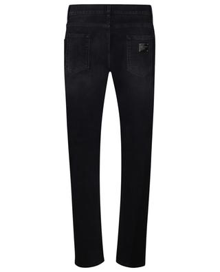 Distressed slim fit cotton stretch jeans DOLCE & GABBANA