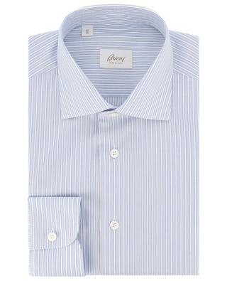 Cotton long-sleeved striped shirt BRIONI