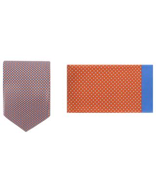 Silk printed tie BRIONI
