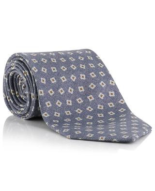 Diamond patterned tie BRIONI
