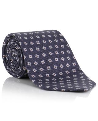 Diamond patterned tie BRIONI